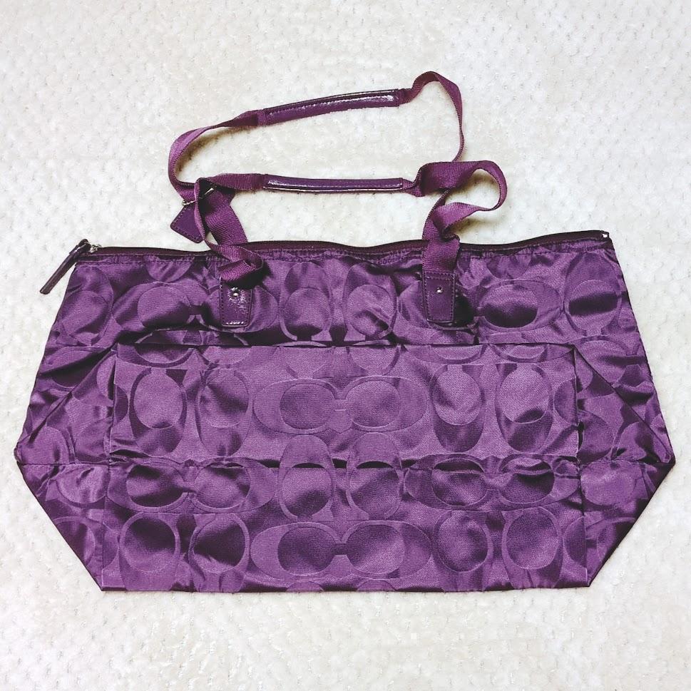 COACH コーチ ポケッタブル トートバック 旅行バッグ エコバック