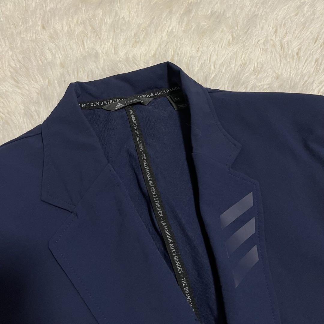 美品XLサイズ adidas テーラードジャケット　ADICROSS ストレッチ