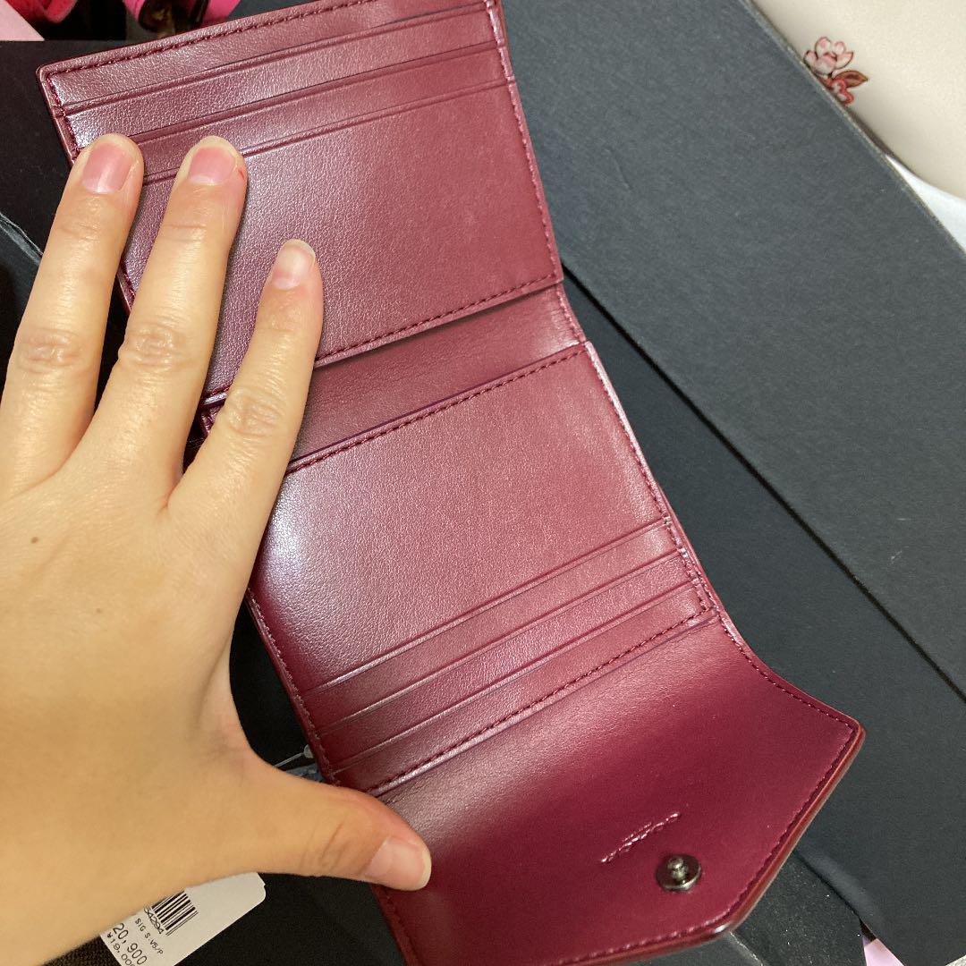 定番格安 COACH コーチ 正規品 新品 折財布 水色 PRqXf-m90421059095 新作セール