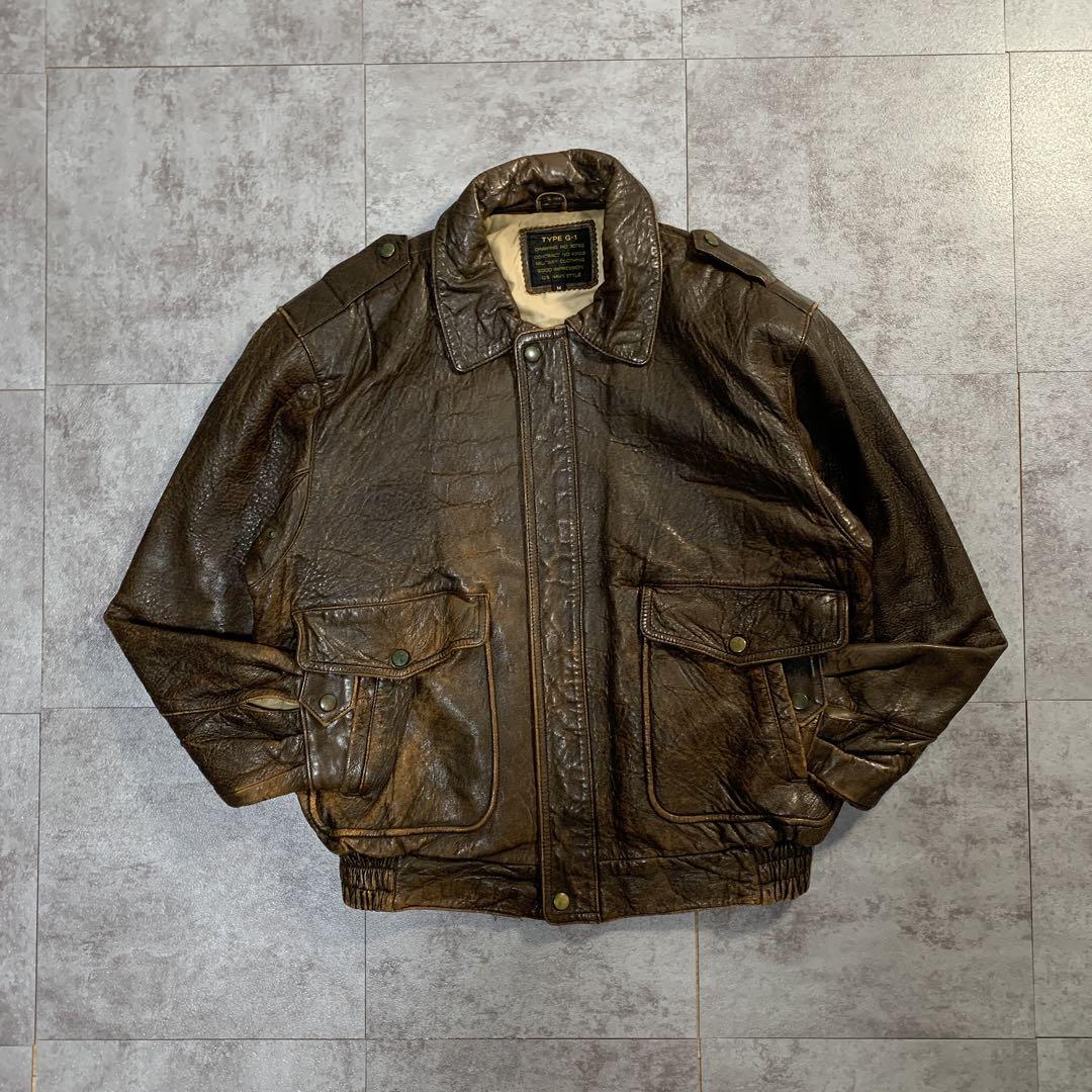 k*様 80s type A-2 real leather bomber ja