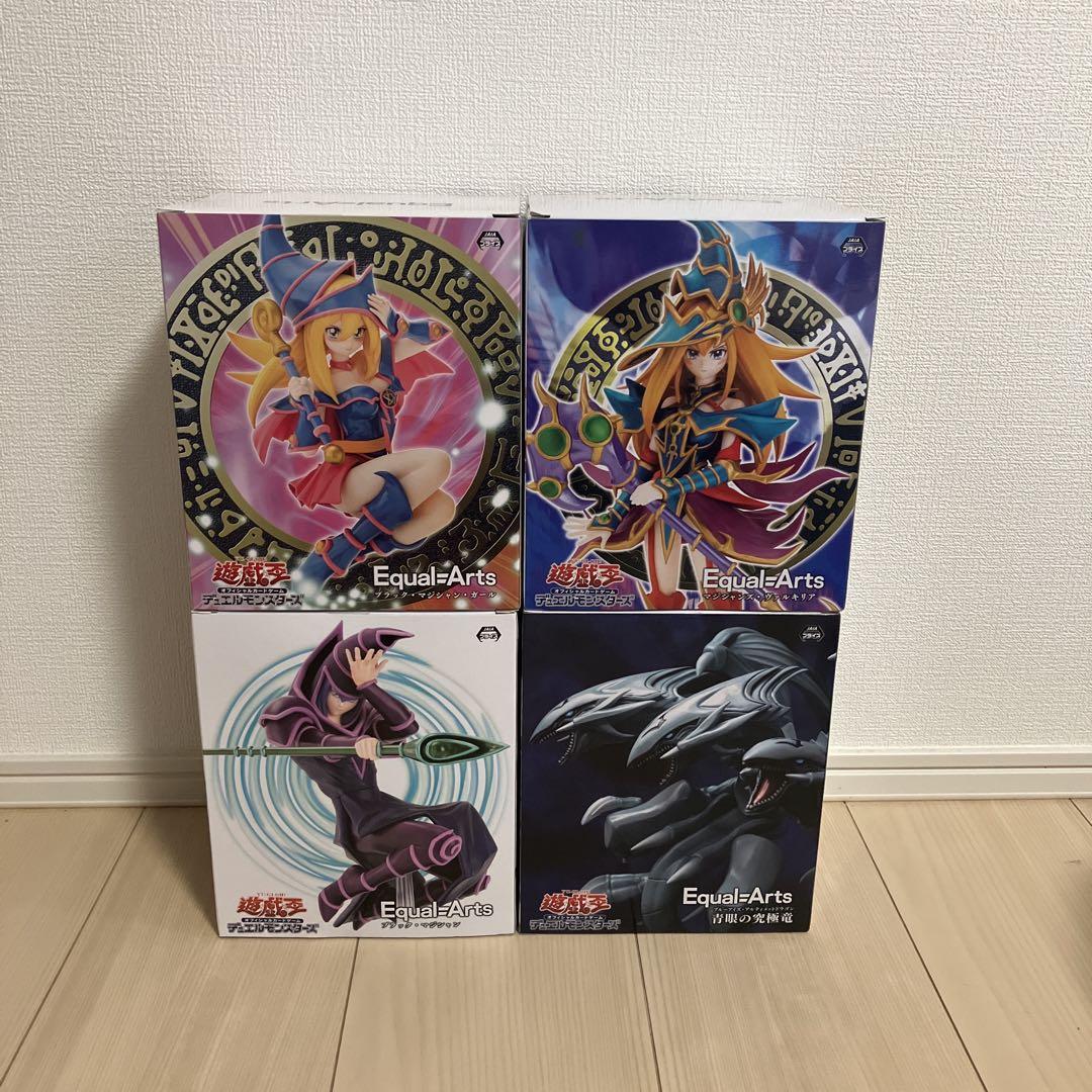 予約販売 新品未開封〗遊戯王カードゲーム Equal フィギュア4セット Arts コミック・アニメ