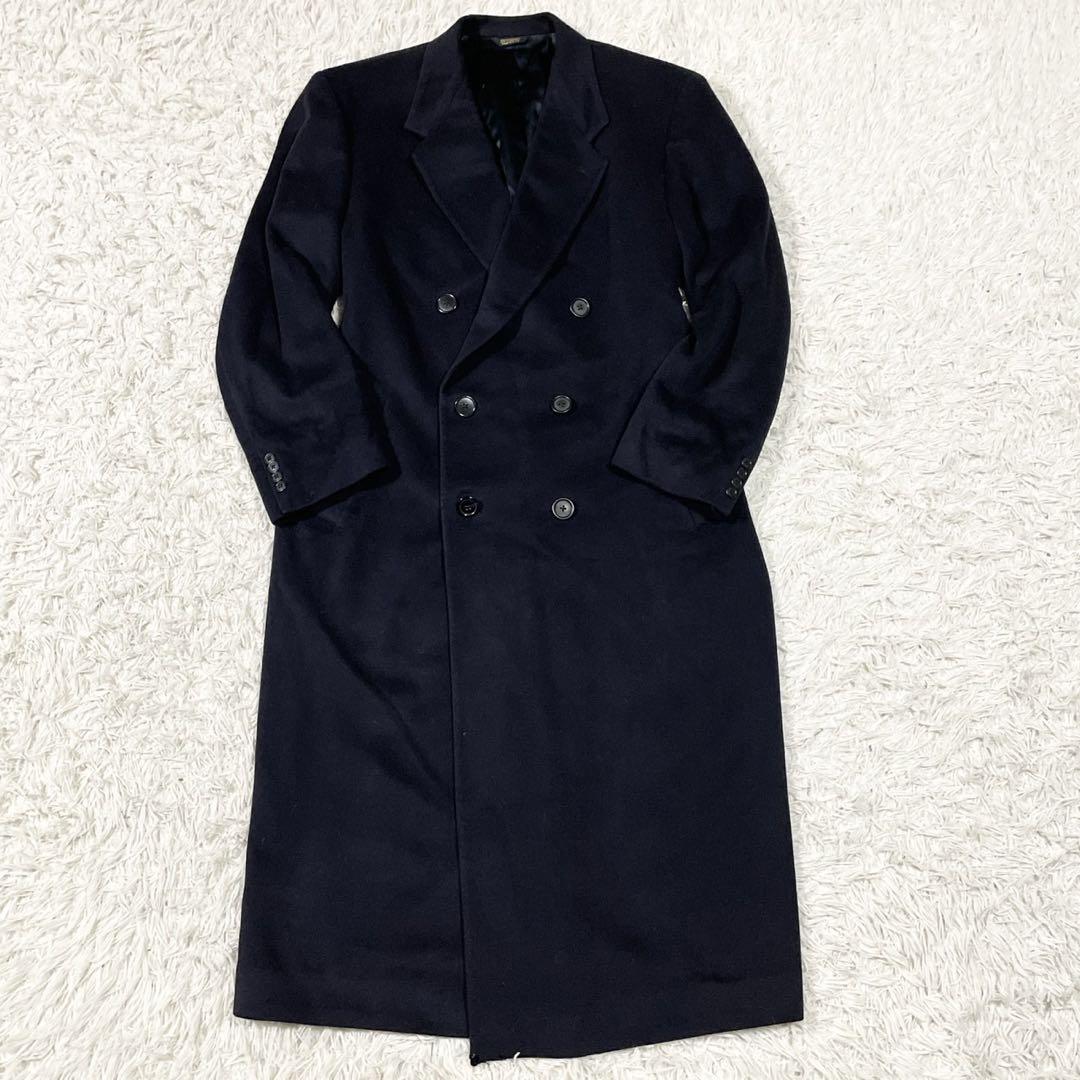 【希少✨】Loro Piana ロロピアーナ チェスターコート ロング丈 濃紺