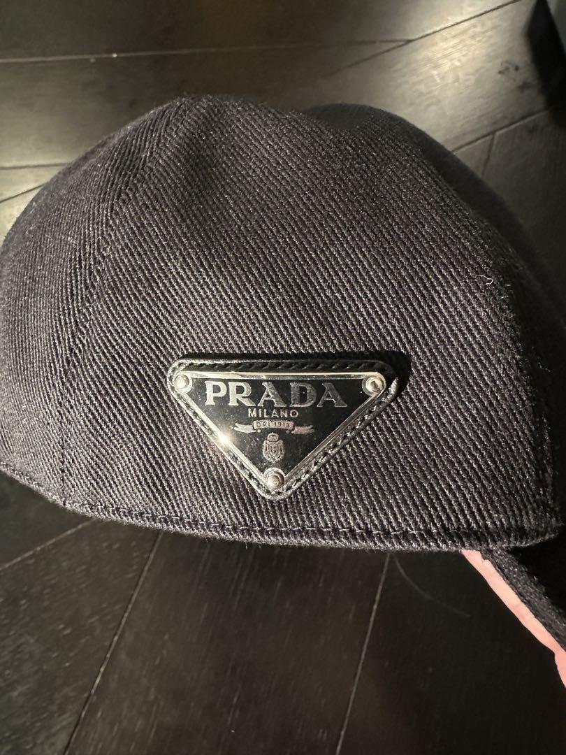 プラダ PRADA コットンbaseball cap