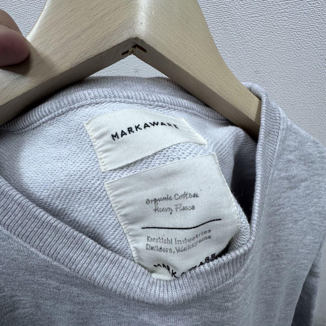 MARKAWARE マーカウェア HUGE SWEAT グレー 1