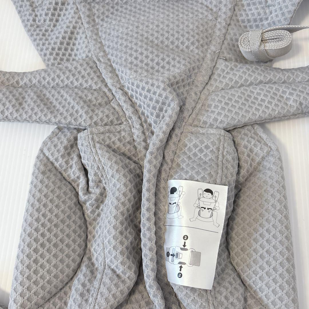 【極美品】エルゴベビー　オムニブリーズ　抱っこ紐 パールグレー