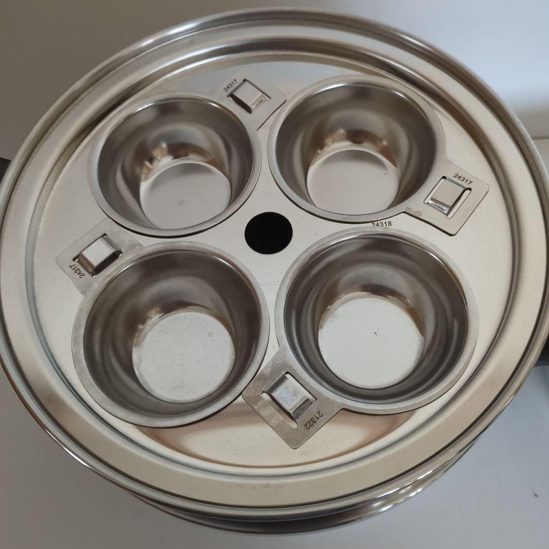 アムウェイシチューパンセット　4L　蒸し器　仕切り板カップ付き