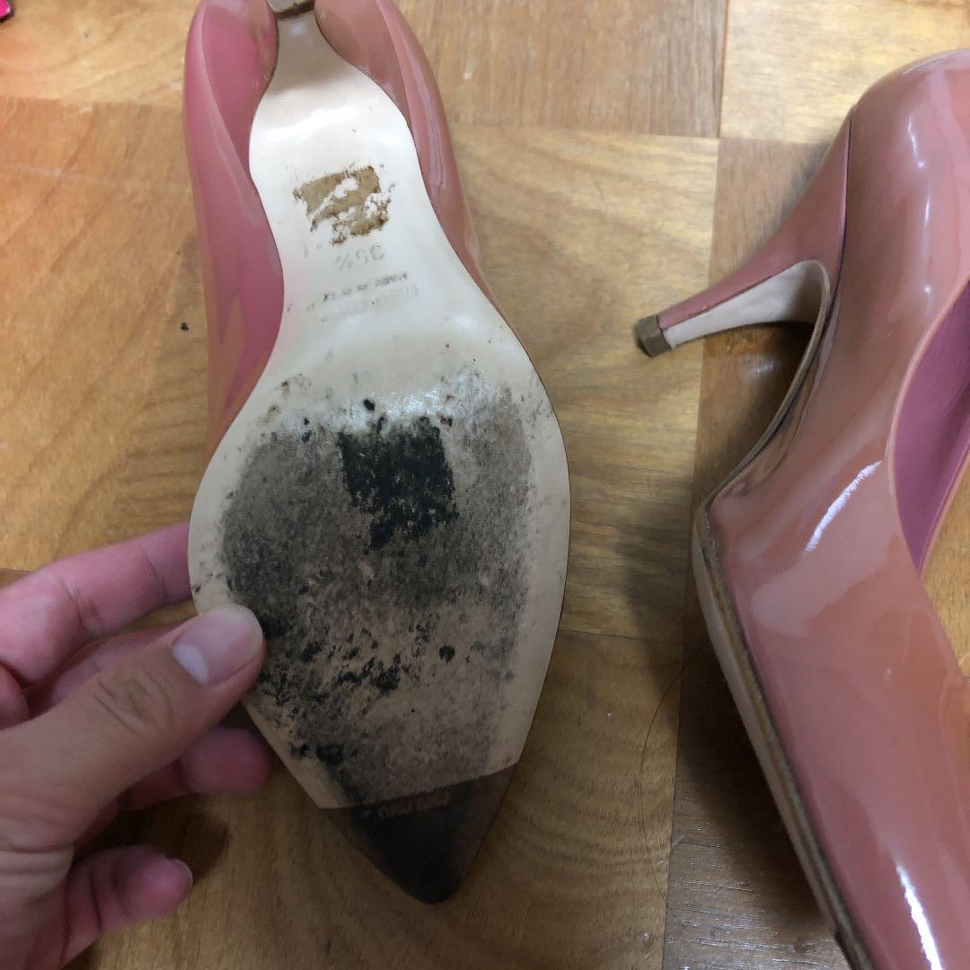 MIU MIU - Miu Miu ミュウミュウ パンプス 23.5cm ベージュ