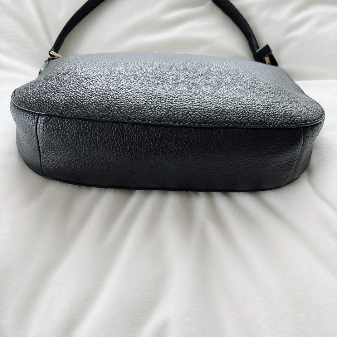 【美品】フルラ ハンドバッグ ショルダーバッグ ブラック