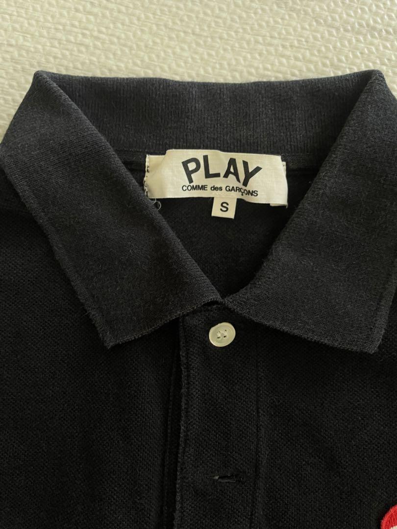 PLAY COMME des GARÇONS ポロシャツ ブラック S 楽天市場】【COMME des GARCONS】コムデギャルソン PLAY プレイ