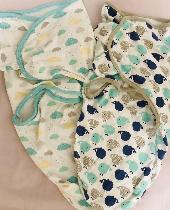 クリオネ☆おくるみ2枚セット ※アウトレット品 クリオネ☆おくるみ2枚セット ※アウトレット品