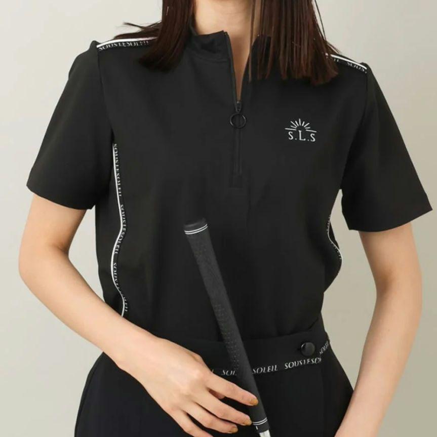 G/FORE WOMENS NEW WONDER 長袖 モックネックハーフジップ