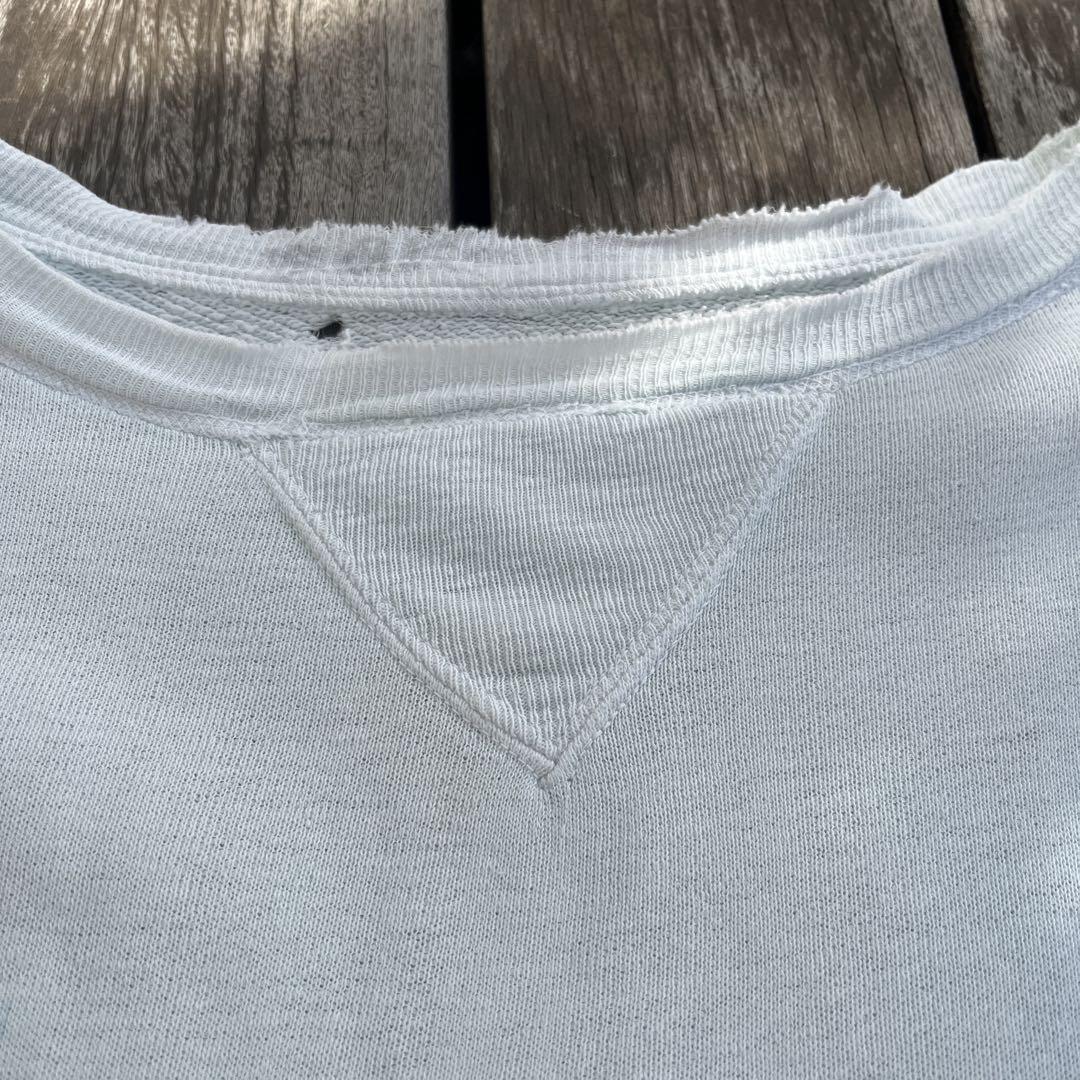 ヴィンテージ  スエット　前v  40’s 50’s  sweat   ガゼット