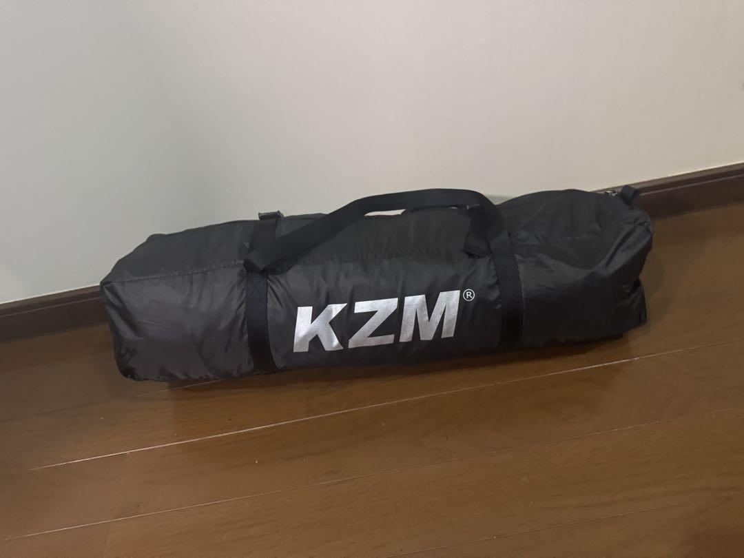 KZM ブラックコットテントII 小型テント 1人用