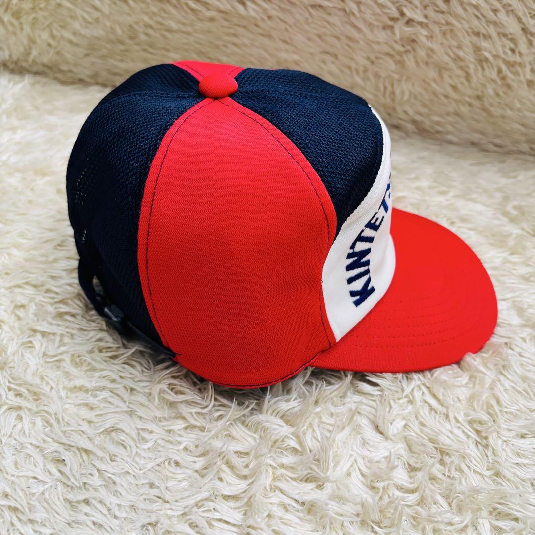 【極美品】当時物　近鉄バッファローズ　岡本太郎　ロゴ　キャップ 帽子　野球帽