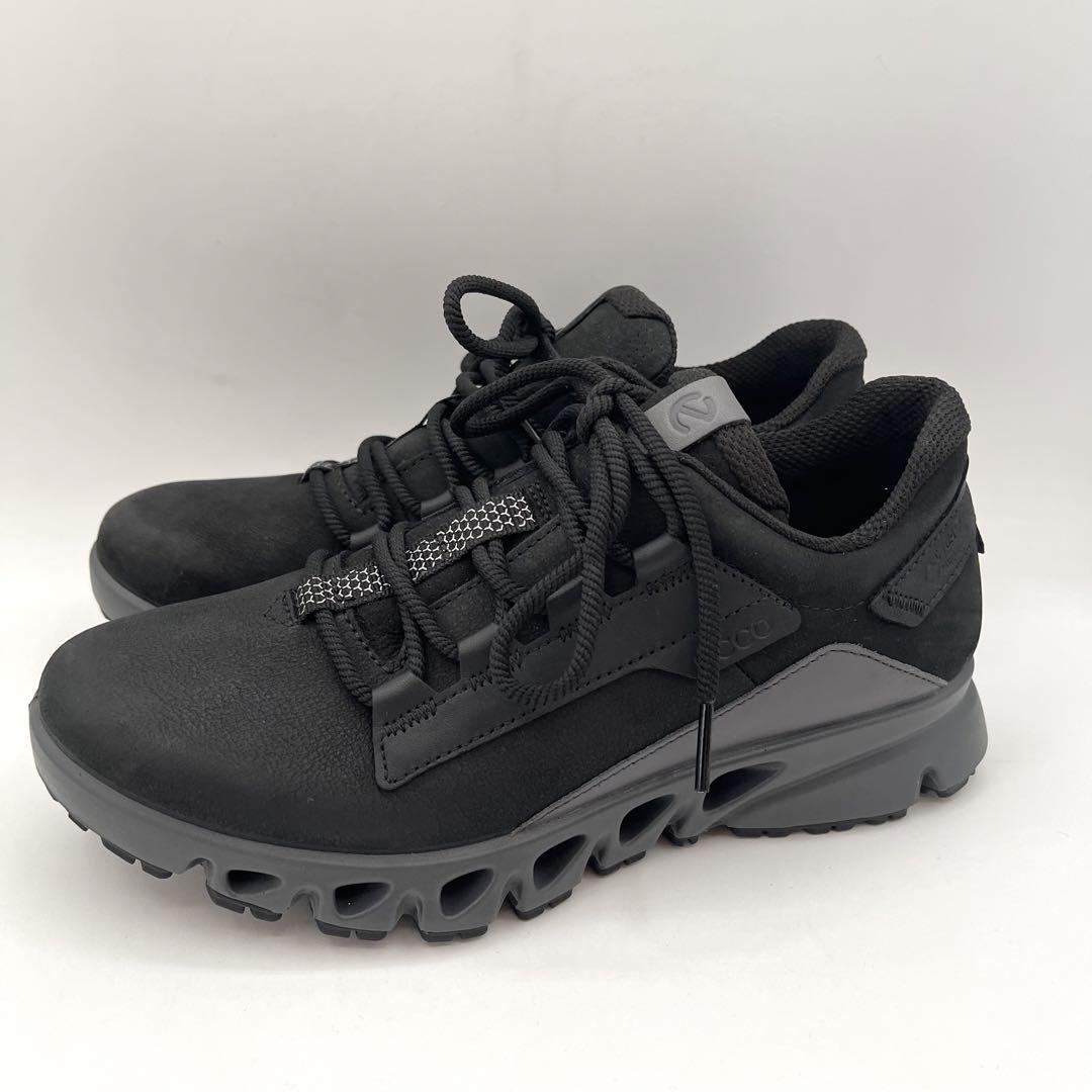 1217  美品！　ecco  マルチベント　スニーカー　23cm  黒