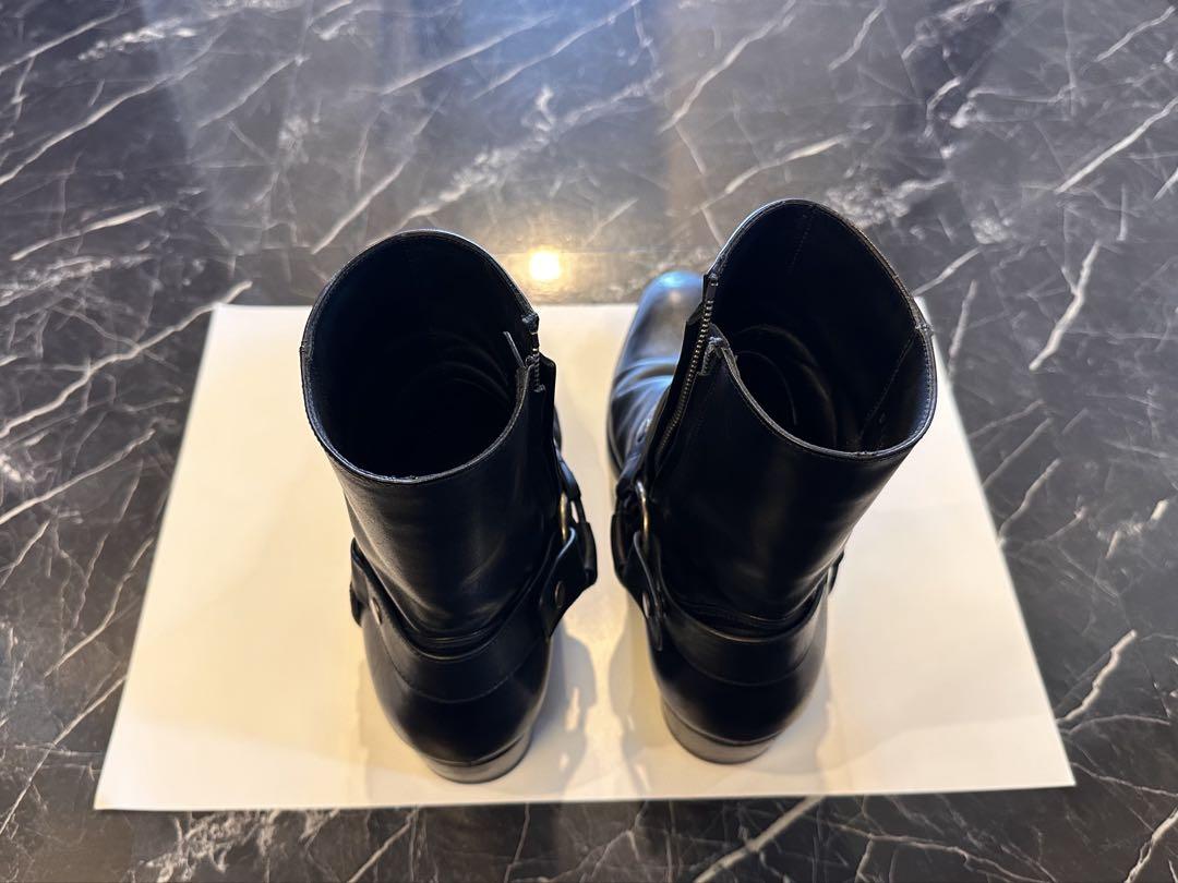 Saint Laurent ワイアット ハーネスリングブーツ40 1/2