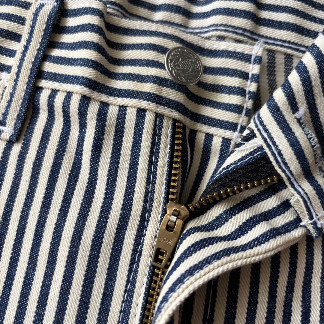 デッドストック ビンテージ ヒッコリー ペインターパンツ SCOVILL ZIP