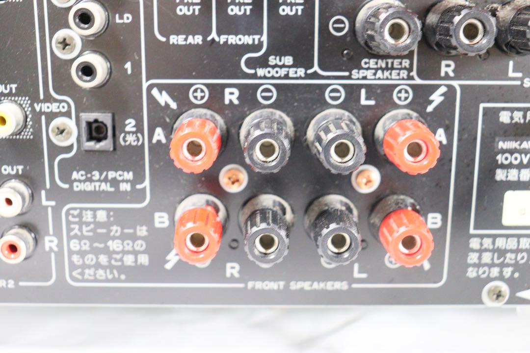 美品　Pioneer パイオニア VSA-D7 AVアンプ リモコン付