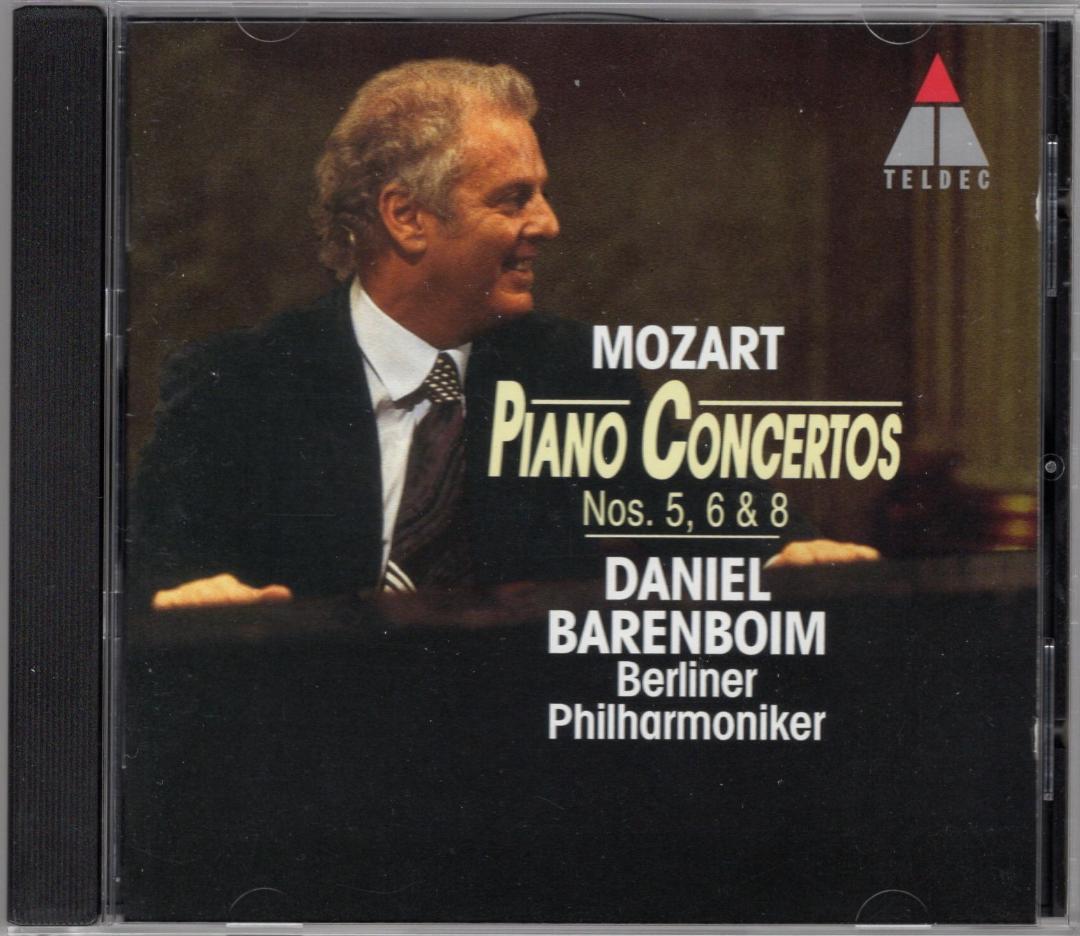 モーツァルト:ピアノ協奏曲第5番・6番・8番/バレンボイム(p&指揮)ベルリン by メルカリ