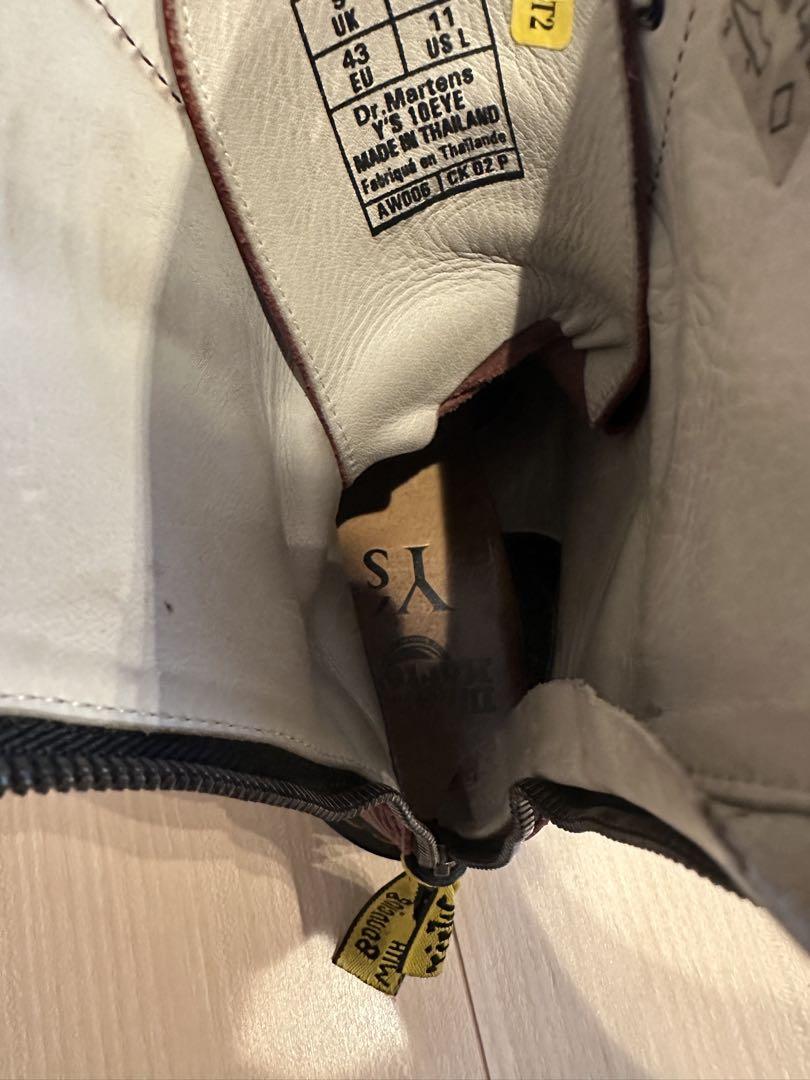 Dr. Martens Y’s 10EYE チェリーレッド　UK9