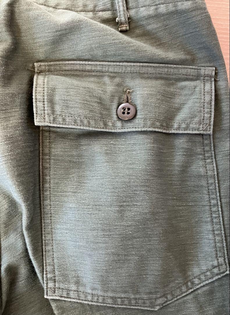 オアスロウSLIM FIT FATIGUE PANTS サイズS