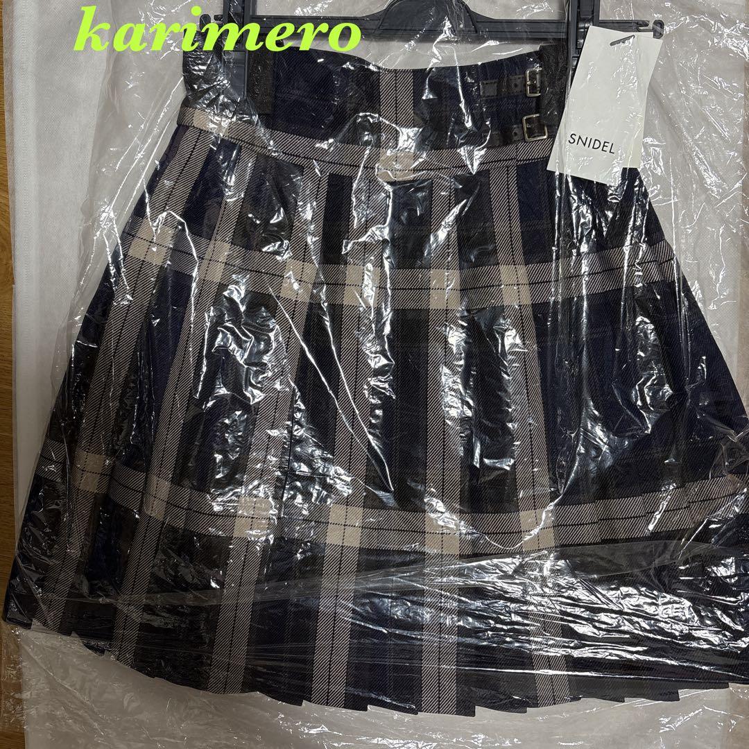 新作新品♥️ SNIDEL プリーツスカショーパン✨ NVY Ｍサイズ