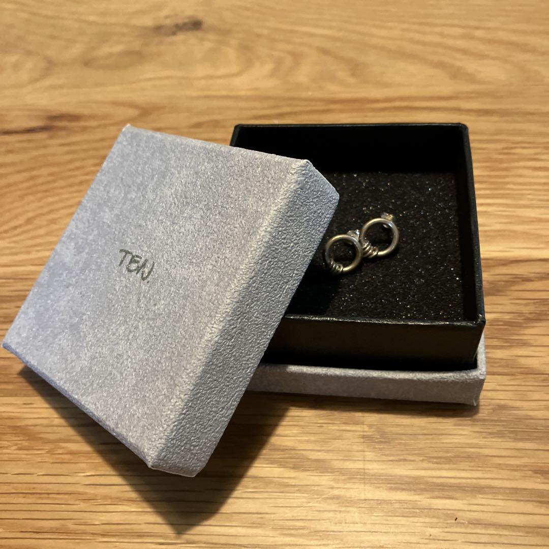 TEN CLANE 925シルバー フープピアス コラボ TEN CLANE 925シルバー フープピアス コラボ - メルカリ