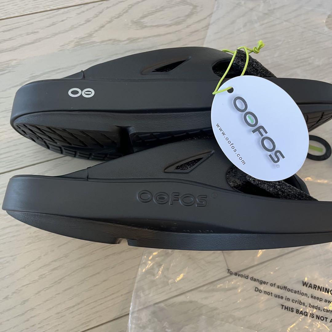 新品 ウーフォス OOFOS ウーオリジナル ブラック 26cm 正規品