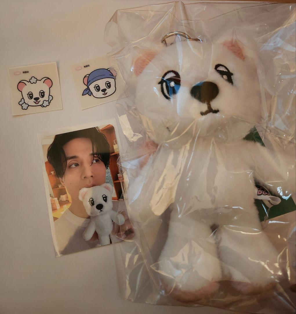 新品未開封】ウクドン ぬいぐるみ キーリング 韓国ポップアップ - メルカリ