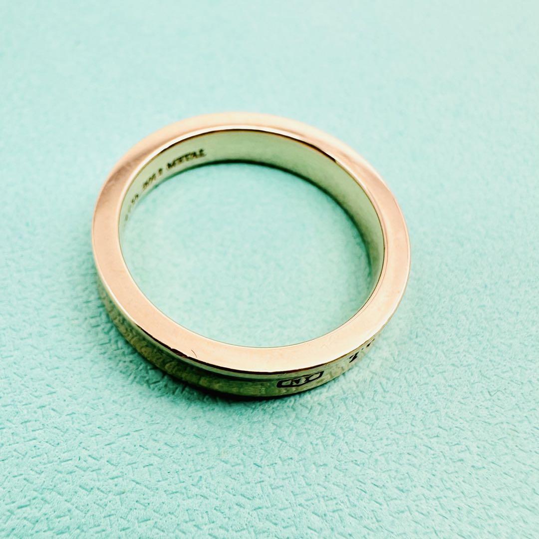 Tiffany&Co. ルベドメタル　1837 ナローリング　12.5号