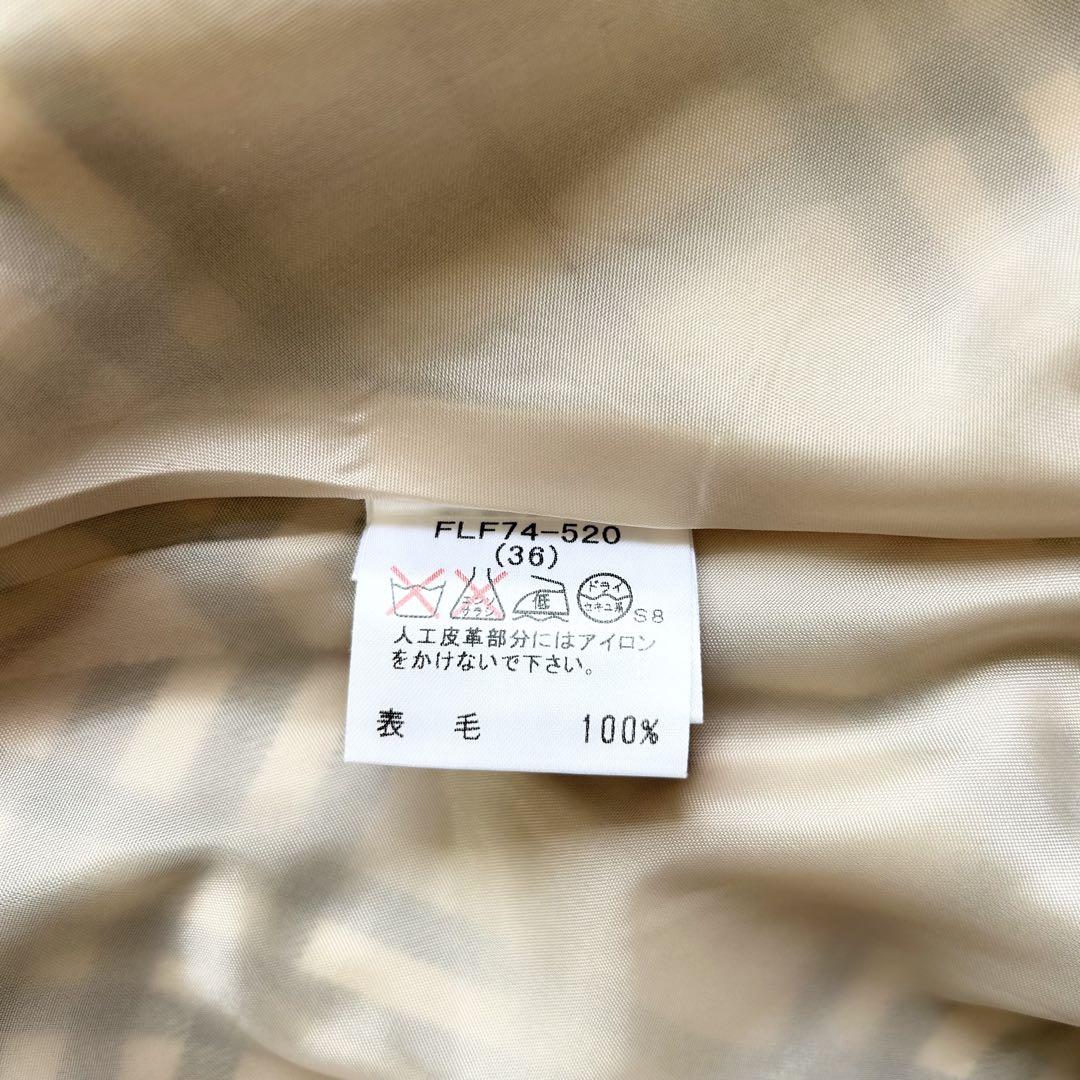 Burberry Blue Label 膝丈スカート　巻き　フレア　ノバチェック