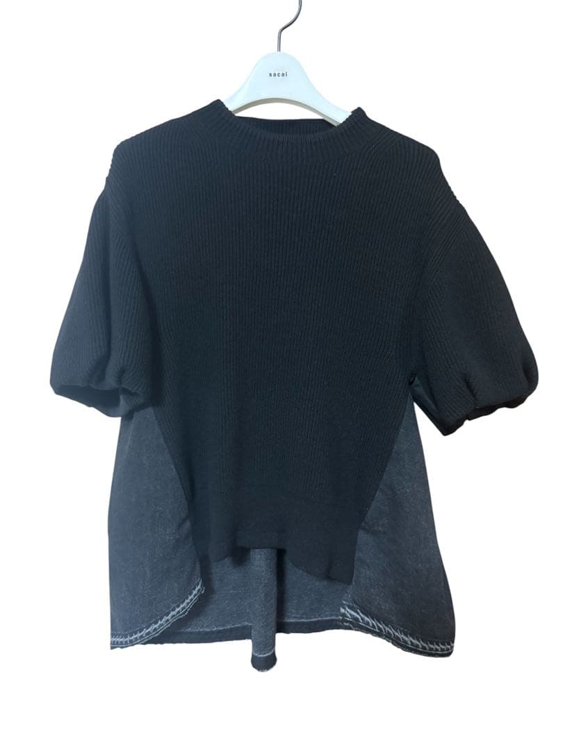 sacai Denim x Knit Pullover sacai Denim x Knit Pullover