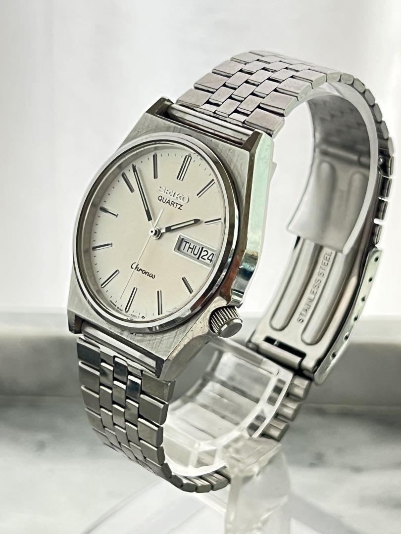 【電池交換済み】SEIKO Chronos セイコー クロノス DAYDATE
