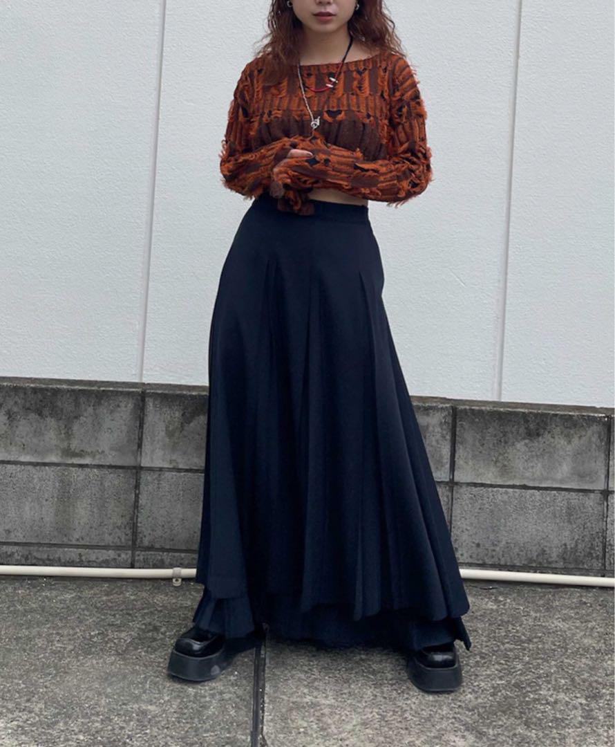 MANY WAY JACQUARD SHORT KNIT TOP