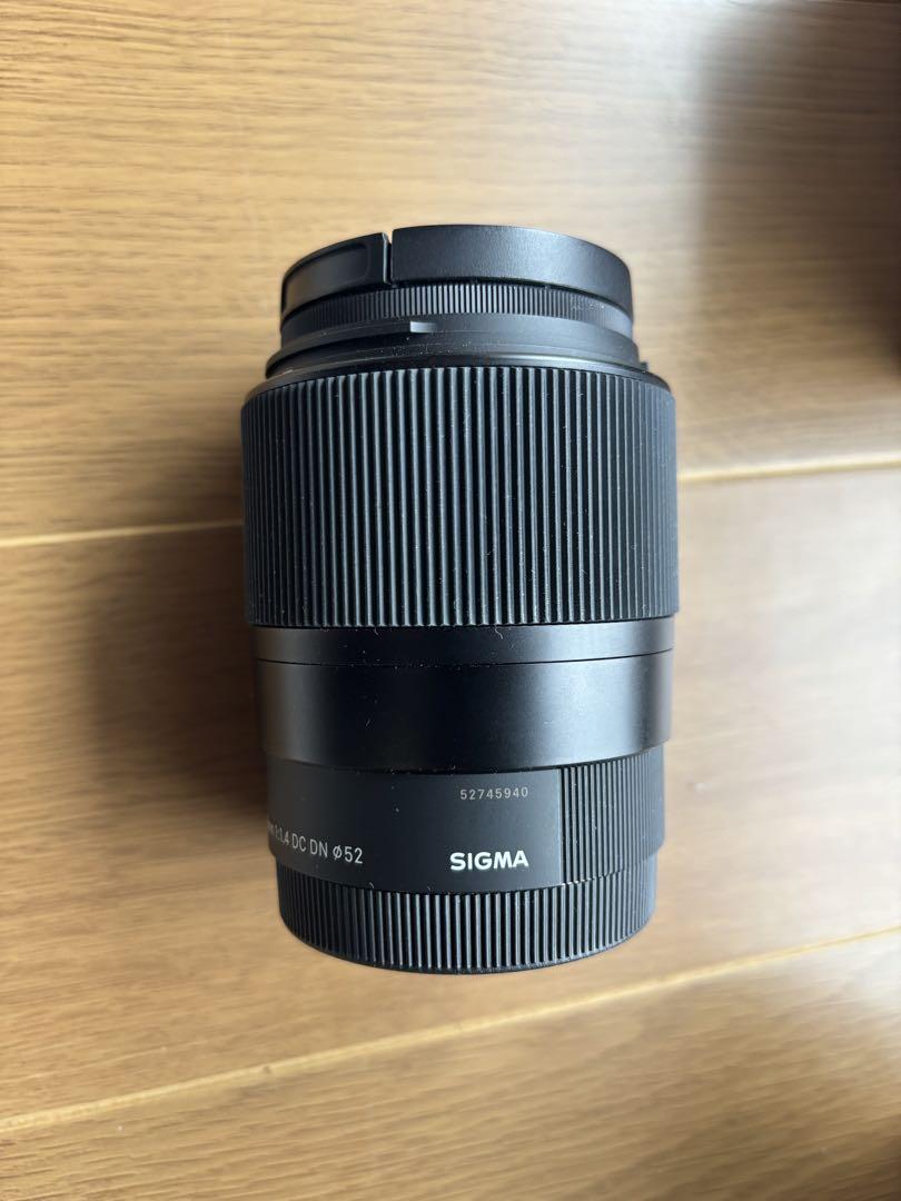 SIGMA 30mm F1.4 DC DN Eマウント レンズフィルター付き