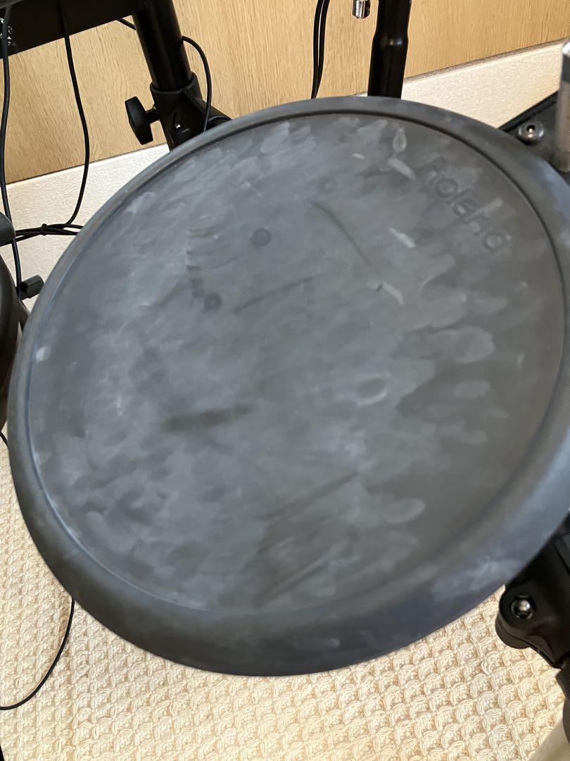 Roland 電子ドラムTD-11 バスドラムパッド、ペダル欠品