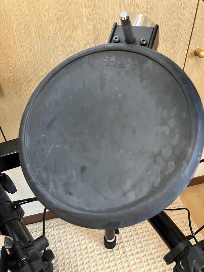 Roland 電子ドラムTD-11 バスドラムパッド、ペダル欠品