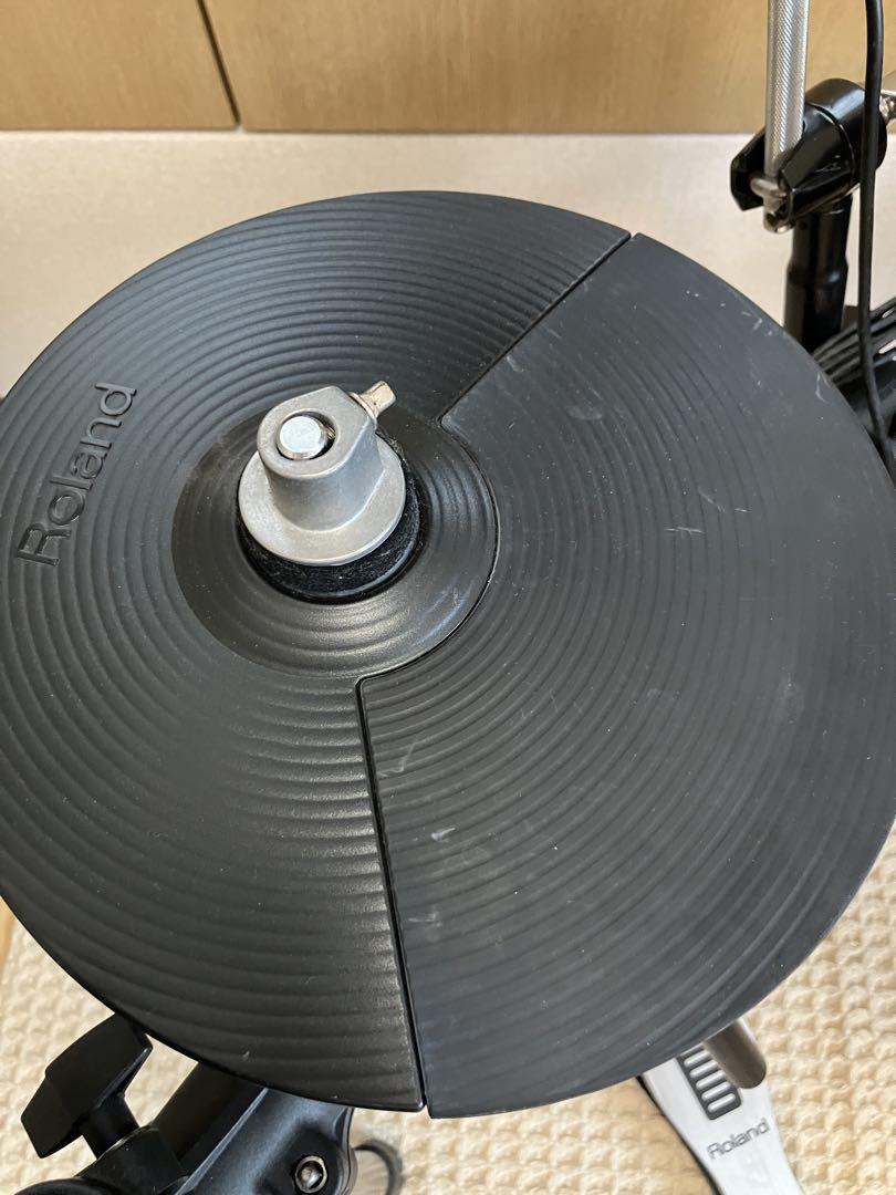Roland 電子ドラムTD-11 バスドラムパッド、ペダル欠品