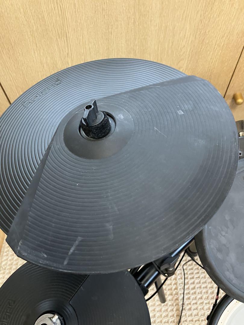 Roland 電子ドラムTD-11 バスドラムパッド、ペダル欠品