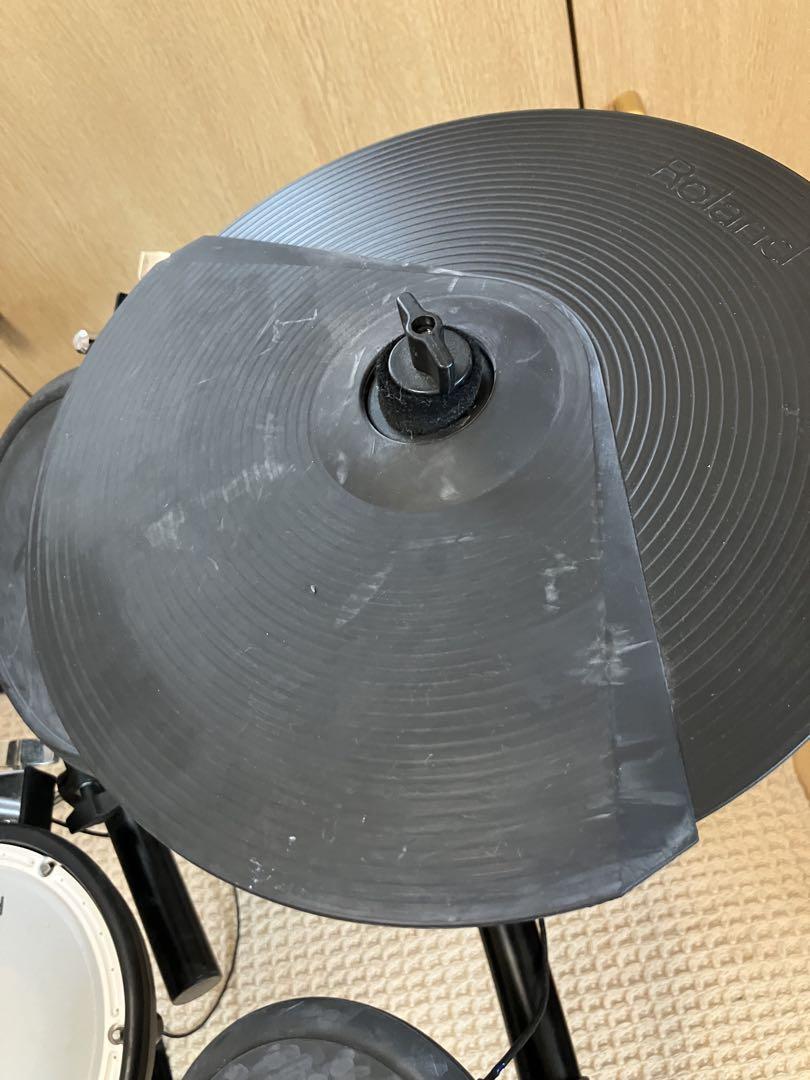 Roland 電子ドラムTD-11 バスドラムパッド、ペダル欠品