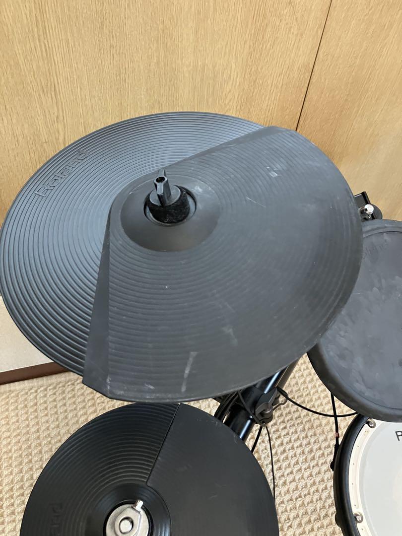 Roland 電子ドラムTD-11 バスドラムパッド、ペダル欠品