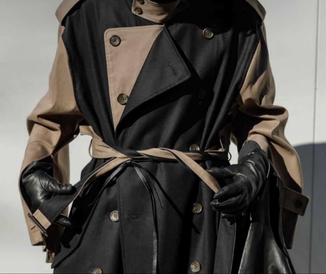 人気スポー新作 stein 22AW DOUBLE LAPELLED TRENCH COAT S - メルカリ ジャケット・アウター