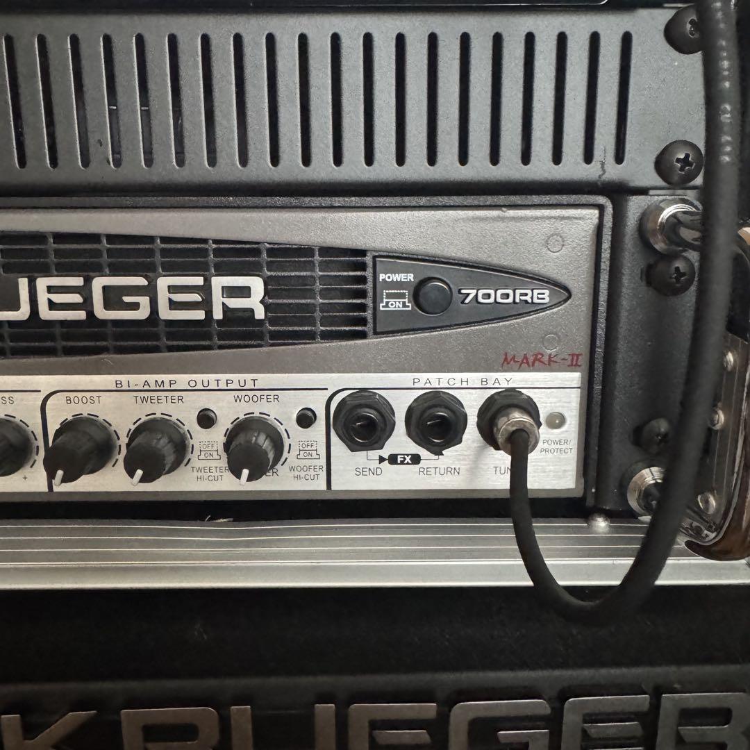 GALLIEN-KRUEGER 700RB-II キャビネット・チューナーセット