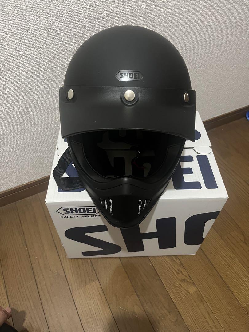 SHOEI exzero マットブラックL 画像2