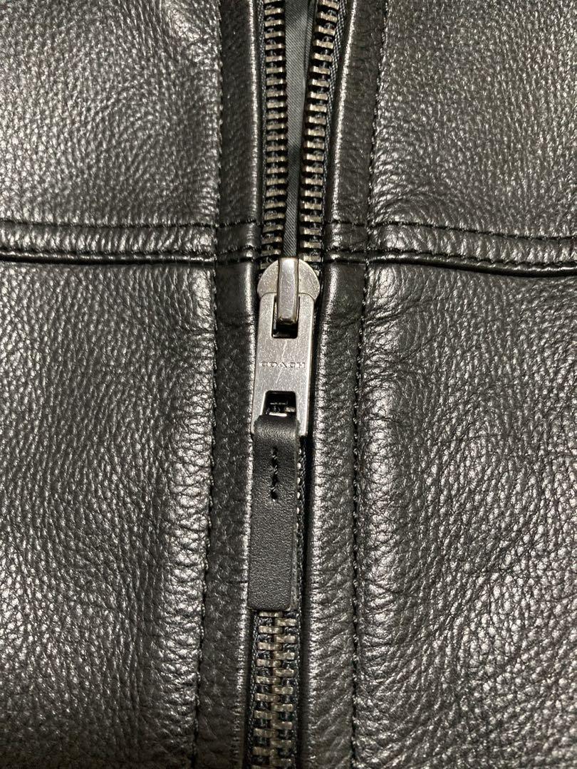 COACH 黒 レザージャケット