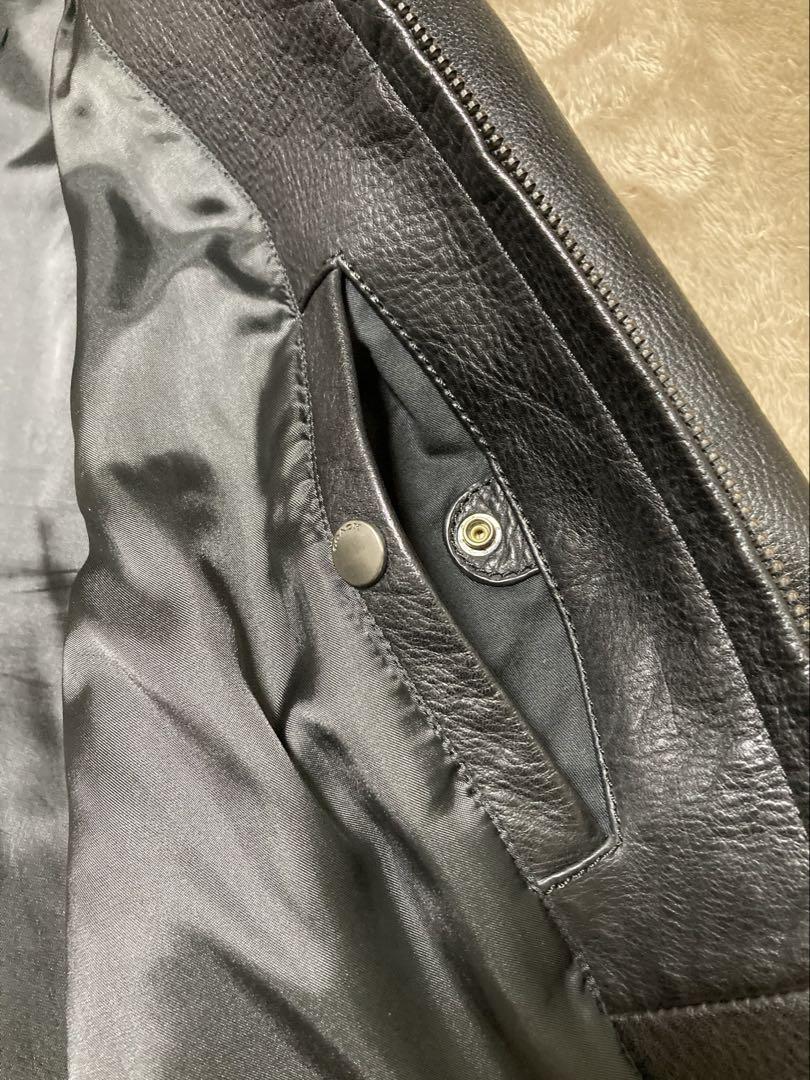 COACH 黒 レザージャケット
