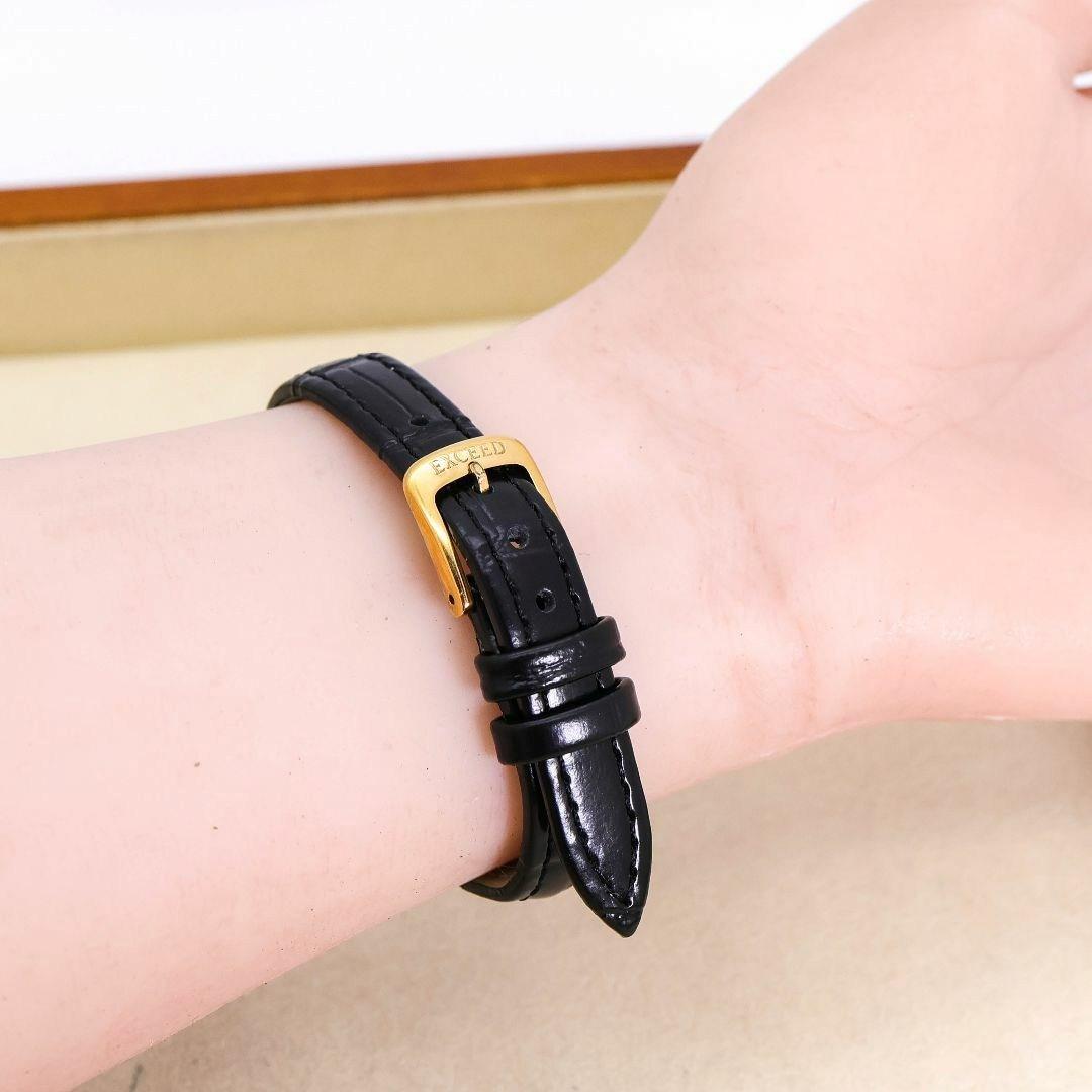 稼働 CITIZEN EXCEED 腕時計 レディース レザー 新品電池1644