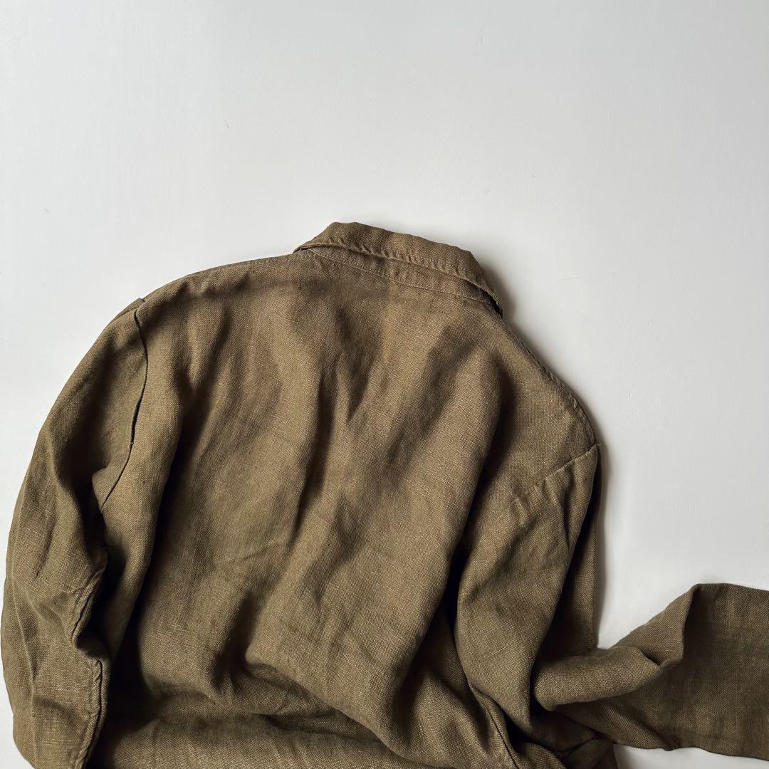 【vintage】コットンリネンジャケット USA製 made in USA