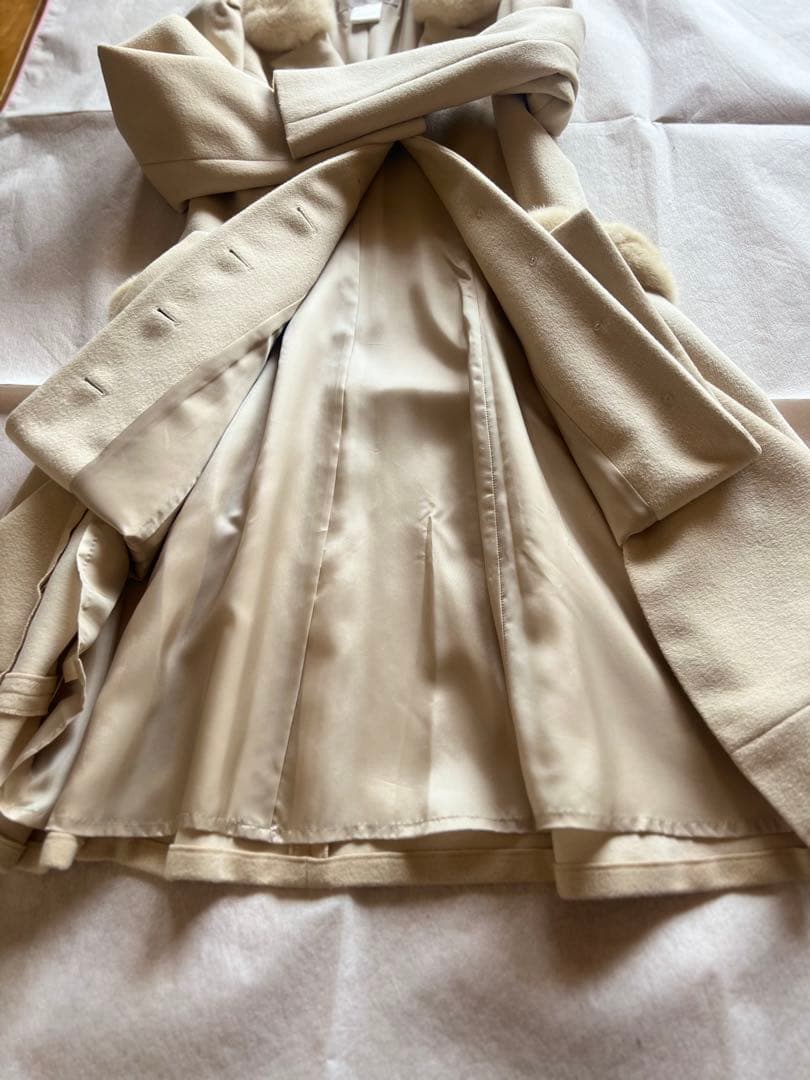 ルネ　Rene ミンクファー付きコート