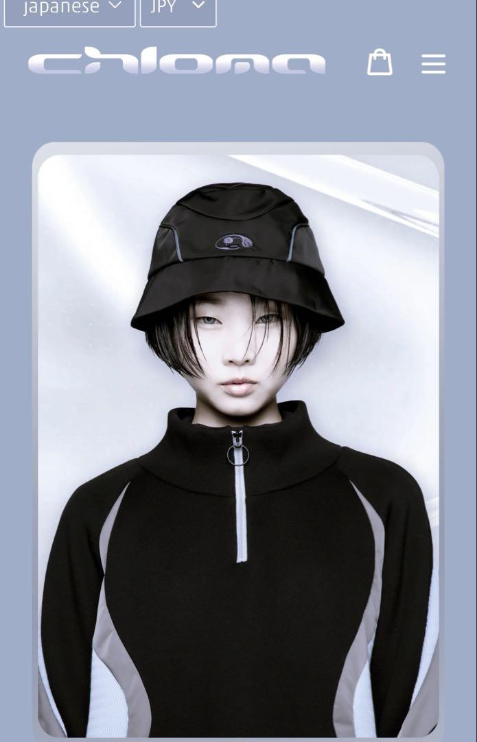 chloma セルラーハット 佐久間麗子　ナイロン　y2k